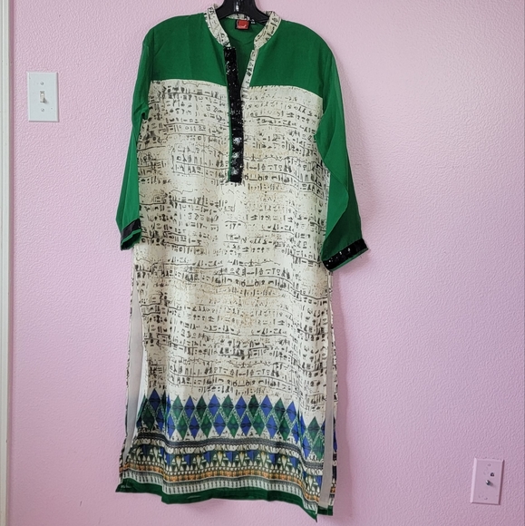 SEEMA DESIGN WEAR KURTI/ XXL. - Picture 1 of 7